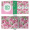 Watercolor Peonies 3 Ring Binders - Full Wrap - 2" - APPROVAL