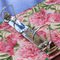 Watercolor Peonies 3 Ring Binders - Full Wrap - 2" - DETAIL