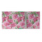 Watercolor Peonies 3 Ring Binders - Full Wrap - 2" - OPEN INSIDE