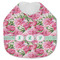 Watercolor Peonies Baby Bib - AFT closed