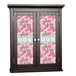 Watercolor Peonies Cabinet Decal - Medium (Personalized)