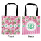 Watercolor Peonies Car Bag - Apvl