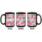 Watercolor Peonies Coffee Mug - 15 oz - Black APPROVAL