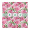 Watercolor Peonies Duvet Cover - Queen - Front