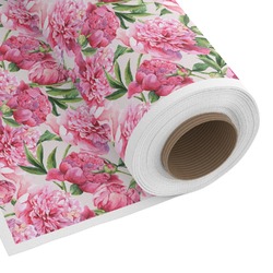 Watercolor Peonies Fabric by the Yard - Spun Polyester Poplin