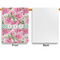 Watercolor Peonies Garden Flags - Large - Single Sided - APPROVAL