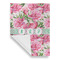 Watercolor Peonies Garden Flags - Large - Single Sided - FRONT FOLDED