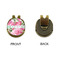 Watercolor Peonies Golf Ball Hat Clip Marker - Apvl - GOLD