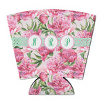 Watercolor Peonies Party Cup Sleeve - with Bottom (Personalized)