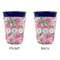 Watercolor Peonies Party Cup Sleeves - without bottom - Approval