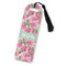 Watercolor Peonies Plastic Bookmarks - Front