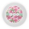 Watercolor Peonies Melamine Bowl - Center