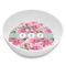 Watercolor Peonies Melamine Bowl - Side and center