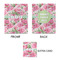 Watercolor Peonies Small Gift Bag - Approval