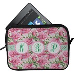 Watercolor Peonies Tablet Case / Sleeve (Personalized)