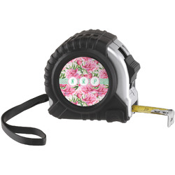 Watercolor Peonies Tape Measure (25 ft) (Personalized)