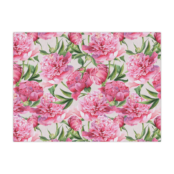 Custom Watercolor Peonies Large Tissue Papers Sheets - Heavyweight