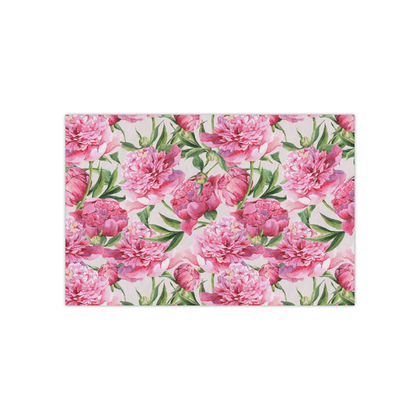 Custom Watercolor Peonies Small Tissue Papers Sheets - Heavyweight