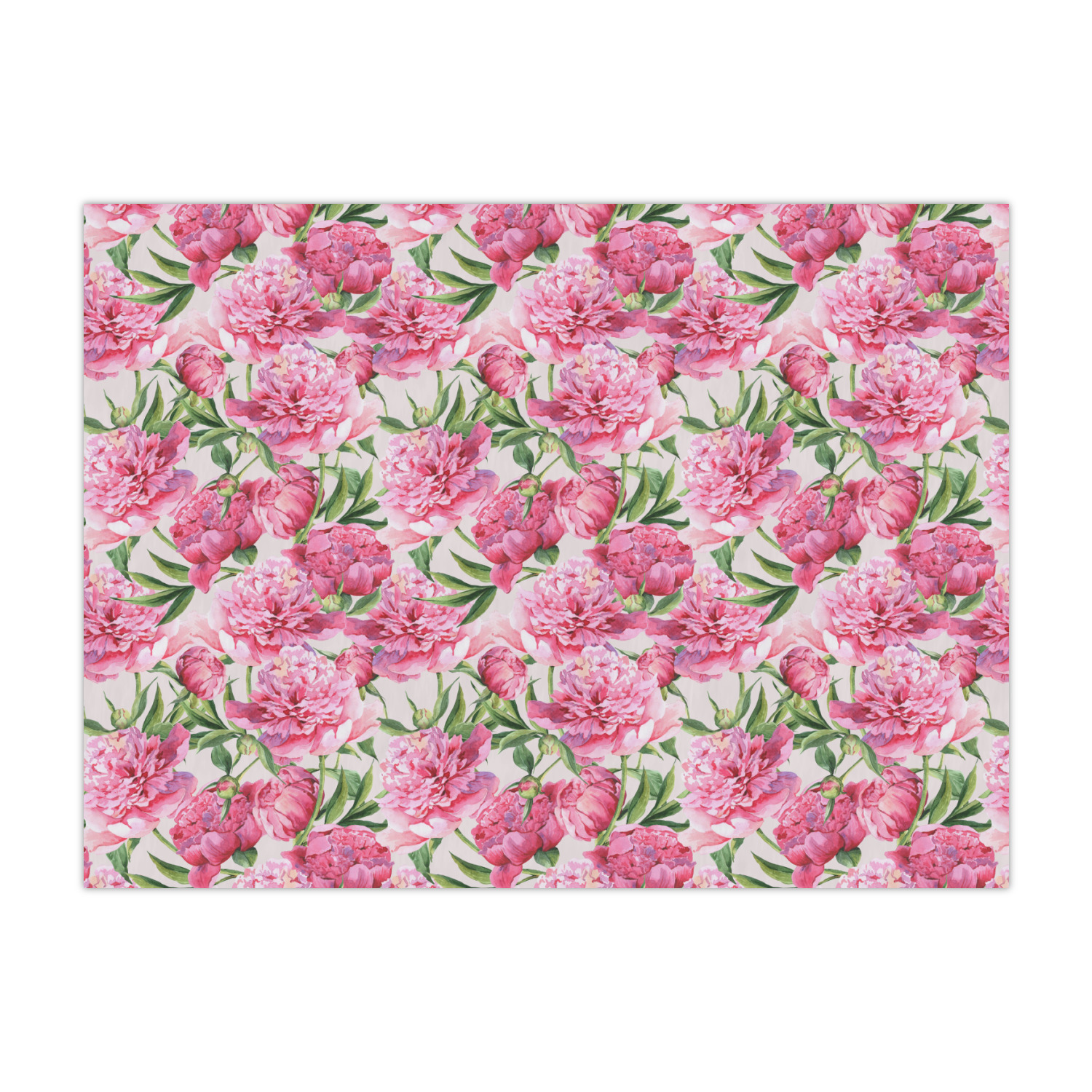 Watercolor Pink Floral Tissue Paper