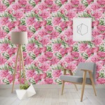 Watercolor Peonies Wallpaper & Surface Covering