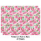 Watercolor Peonies Wrapping Paper Sheet - Double Sided - Front