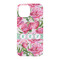 Watercolor Peonies iPhone 15 Case - Back