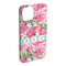 Watercolor Peonies iPhone 15 Plus Case - Angle