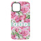 Watercolor Peonies iPhone 15 Plus Tough Case - Back