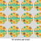 Cute Elephants 1" Multipurpose Round Labels - Sheet