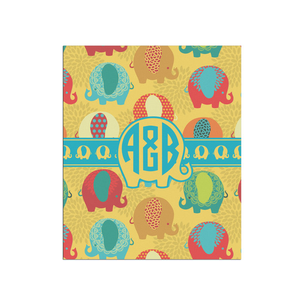 Custom Cute Elephants Poster - Matte - 20x24 (Personalized)