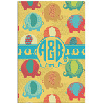 Cute Elephants Poster - Matte - 24x36 (Personalized)