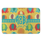 Cute Elephants Anti-Fatigue Kitchen Mat (Personalized)