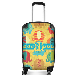 Cute Elephants Suitcase - 20" Carry On (Personalized)