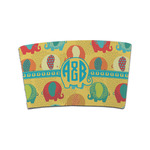 Cute Elephants Coffee Cup Sleeve (Personalized)