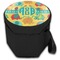 Cute Elephants Collapsible Personalized Cooler & Seat (Closed)