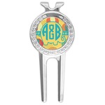 Cute Elephants Golf Divot Tool & Ball Marker (Personalized)