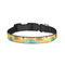 Cute Elephants Dog Collar - Small - Front