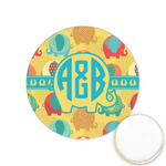 Cute Elephants Printed Cookie Topper - 1.25" (Personalized)