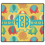 Cute Elephants XL Gaming Mouse Pad - 18" x 16" (Personalized)