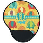 Cute Elephants Mouse Pad with Wrist Support