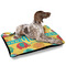 Cute Elephants Outdoor Dog Beds - Large - IN CONTEXT