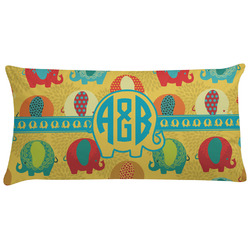 Cute Elephants Pillow Case - King (Personalized)