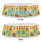 Cute Elephants Plastic Pet Bowls - Large - APPROVAL