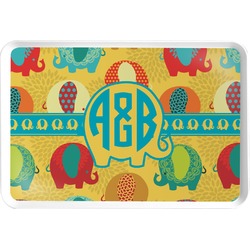 Cute Elephants Serving Tray (Personalized)