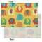 Cute Elephants Tissue Paper - Heavyweight - Small - Front & Back