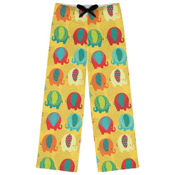 Cute Elephants Womens Pajama Pants - XL