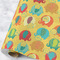 Cute Elephants Wrapping Paper Roll - Matte - Large - Main