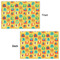 Cute Elephants Wrapping Paper Sheet - Double Sided - Front & Back