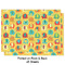 Cute Elephants Wrapping Paper Sheet - Double Sided - Front