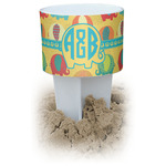 Cute Elephants Beach Spiker Drink Holder (Personalized)